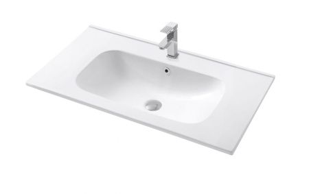 Тумба под раковину Art&Max PLATINO AM-Platino-900-2C-SO-NM-Cer 90х50 подвесная цвет черный