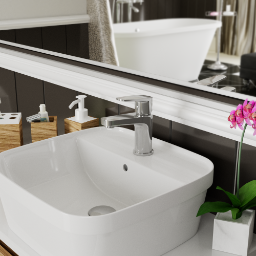 Смеситель Rush Bali BA3835-11 на раковину хром - фото 3