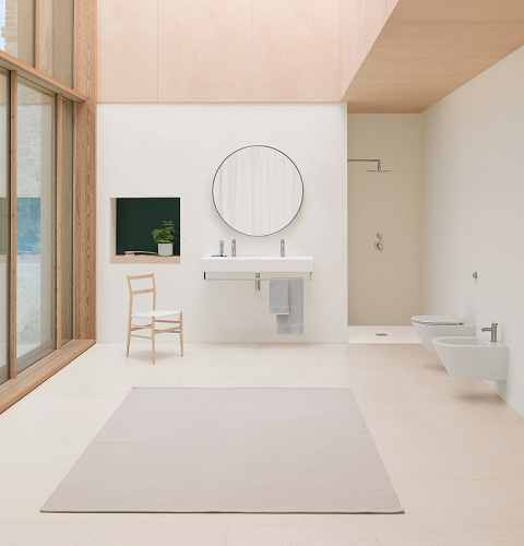 Биде GSI Kube X 9464111_УЦ/3 подвесное (уколы на чаше и ободке) - фото 2