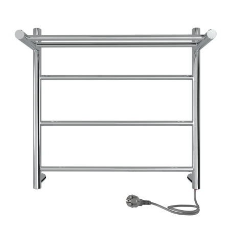 Полотенцесушитель электрический Indigo LINE с полкой LСLE50-50PR 55х50 хром