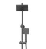 Душевая стойка Tokito Rain TOK-RAI-1014BL настенная цвет черный