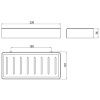 Полка в ванную комнату Emco Loft 0545 133 02