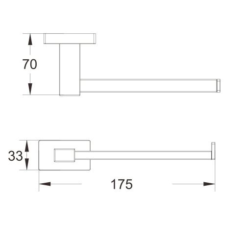 Бумагодержатель Shevanik SG56G SG5615G - фото 3
