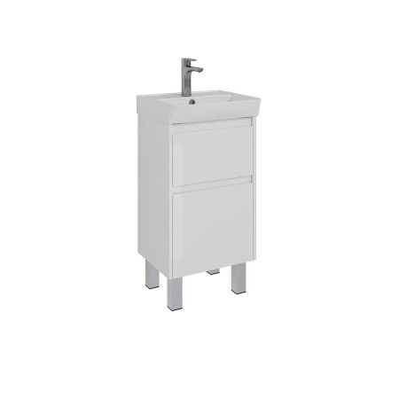 Тумба под раковину LeMark Combi LM03C45T 40х30 напольная цвет белый