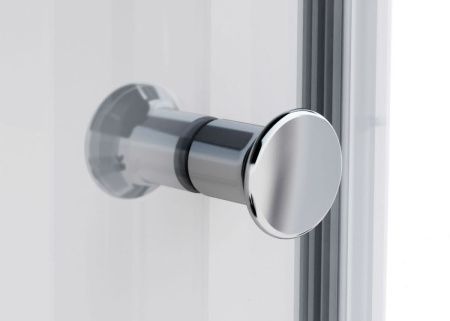 Душевой уголок Agger A01-090TCR 90х90 стекло прозрачное профиль хром с поддоном