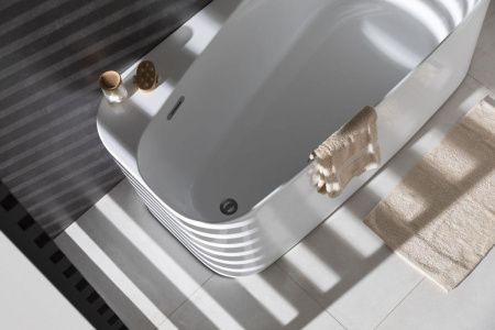 Ванна акриловая Allen Brau Priority 2.31001.20 170х80 отдельностоящая овальная с ножками