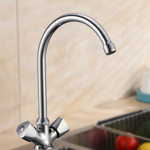 Смеситель для кухни WesnaArt Teplo TEP04-110 на мойку хром - фото 3