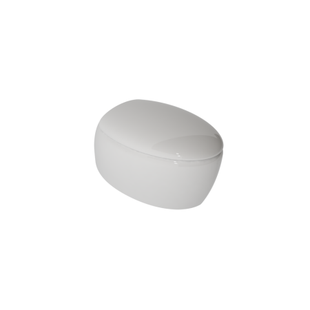 Чаша унитаза подвесная GSG Ceramic Design Touch TOWCSOSC000 цвет белый без сиденья безободковая смыв торнадо