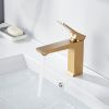 Смеситель Shevanik S4401G на раковину золото