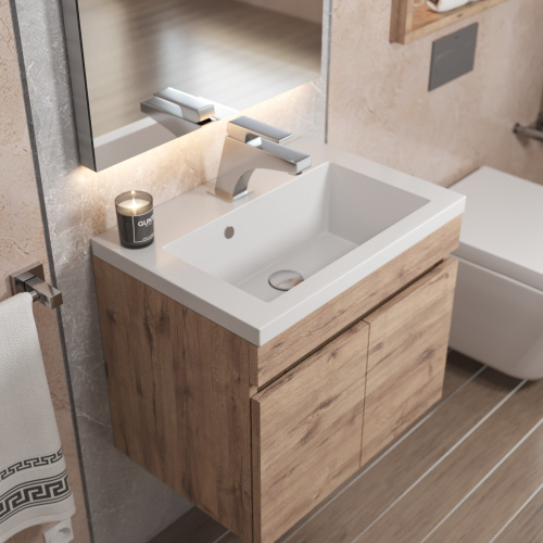 Тумба под раковину Uperwood Eva 3930213461 49х34,6х40 подвесная - фото 4