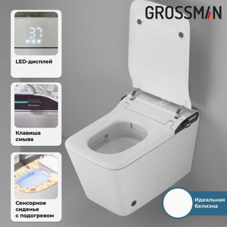 Инсталляция + унитаз Grossman 901.5701.01.000 белый