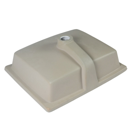 Раковина из сантехнического фарфора Bond Cube S99-500 51х40 встраиваемая цвет белый глянцевый