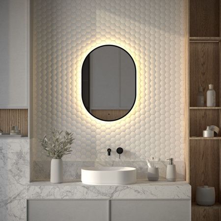 Зеркало с подсветкой Defesto AURA DF 2933R 50х70 подвесное