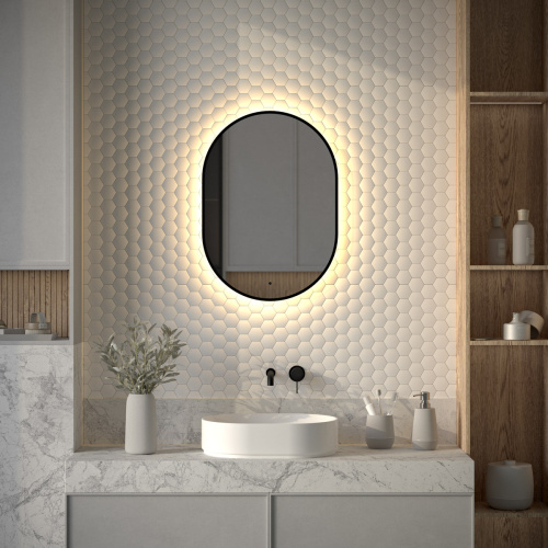 Зеркало с подсветкой Defesto AURA DF 2933R 50x70 - фото 3