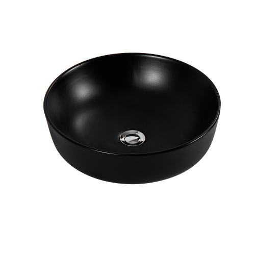 Раковина Aquatek ЕВРОПА 42 см AQ5558-MB накладная цвет черный матовый - фото 3