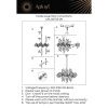 Люстра на штанге Aployt Melani (Мелани) APL.821.03.08