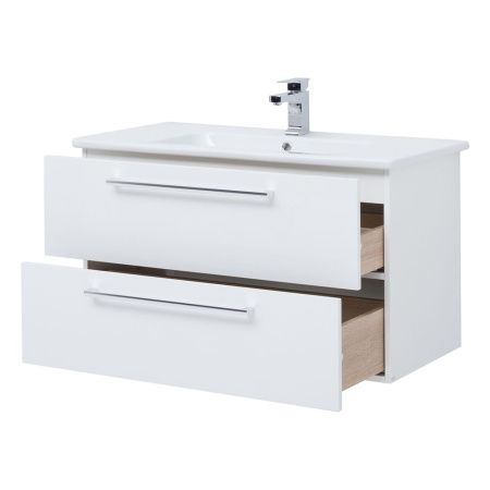 Тумба под раковину Dreja Gio 77.0105W 100х50 подвесная цвет белый