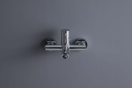 Смеситель для ванны с душем Allen Brau Glority 5.51003-00 настенный хром