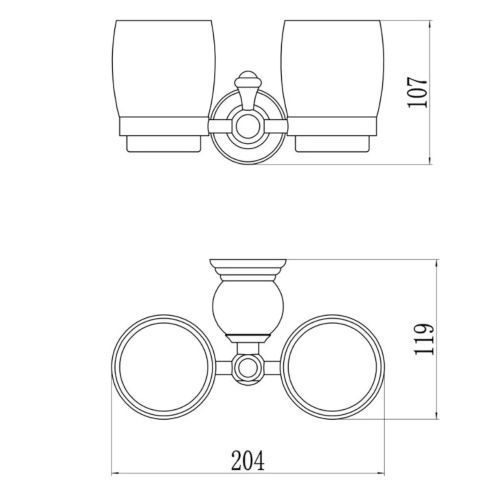 Стакан Savol S-005768B - фото 3