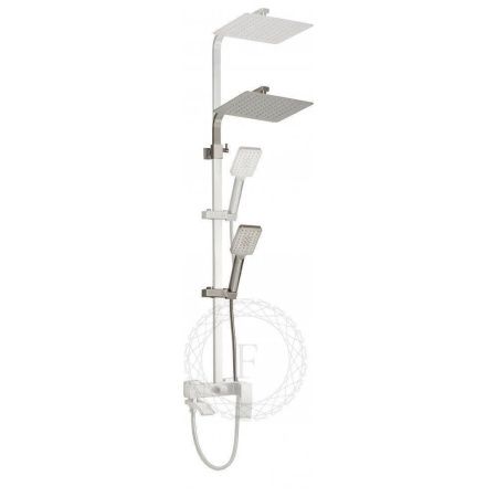 Душевая стойка Filarete FL2010NK настенная цвет никель