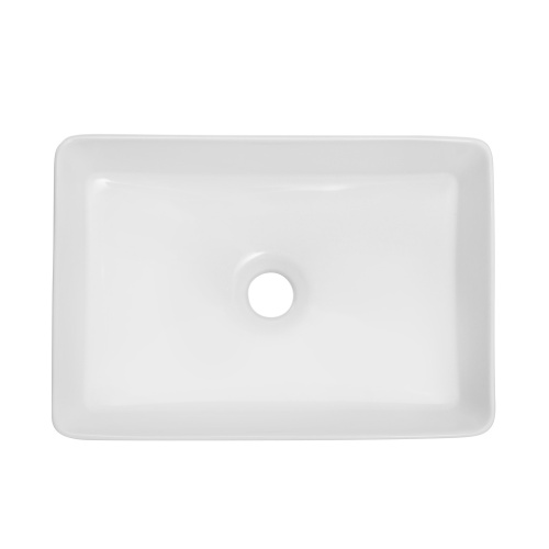 Раковина керамическая Cezares CZR-6596 29х41 накладная цвет белый без отверстий под смеситель - фото 3