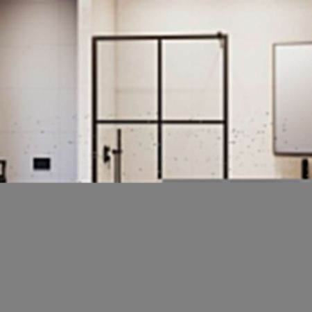 Душевая перегородка RGW Walk In 32101110-84 100х200 стекло с рисунком профиль черный