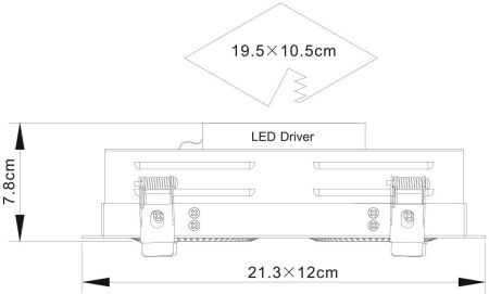 Светильник встраиваемый Arte Lamp Studio (Студио) A3007PL-2WH