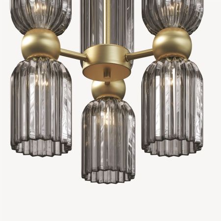 Люстра на штанге Maytoni Antic Modern MOD302PL-06GR