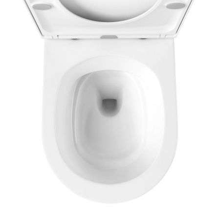 Унитаз-компакт напольный с бачком Lavinia Boho Grance Hill 3307002R белый с сиденьем микролифт безободковый каскадный смыв