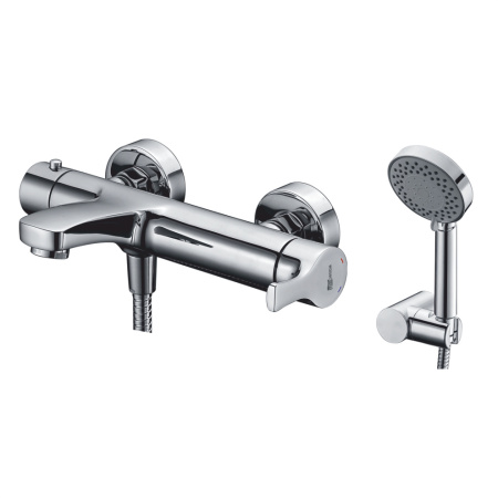 Смеситель для ванны WasserKRAFT Berkel 4800 4801 настенный хром
