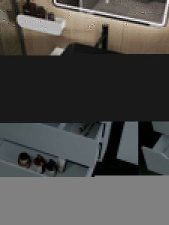 Тумба с раковиной Orange Line Li-80TuwMDF+B02-460MB 80х50