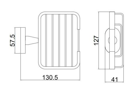 Мыльница BELZ B90502-1