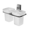 Стакан для зубных щеток WasserKRAFT 6028D