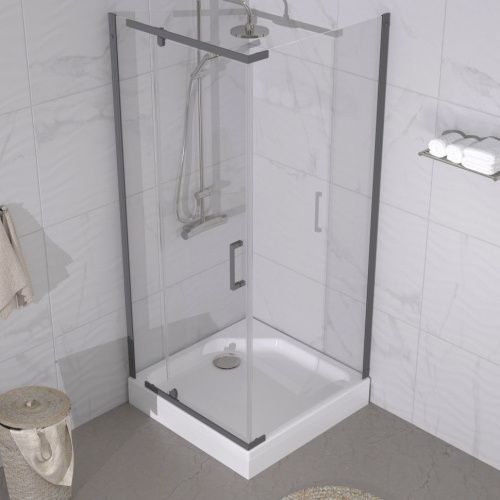 Душевой уголок Тритон Терра Щ0000073935 90х90 стекло прозрачное профиль хром с поддоном - фото 5