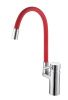Смеситель для кухни D-Lin D157315-4 на мойку хром/красный