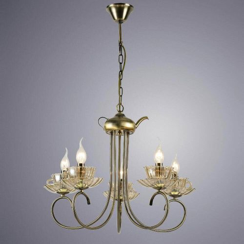 Люстра подвесная Arte Lamp Tet-a-tet (Тет-а-тет) A1750LM-5AB - фото 4
