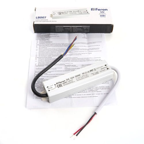 Трансформатор для светодиодной ленты Feron LB007 48053 - фото 2