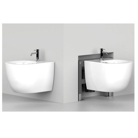 Биде подвесное Abber Bequem AC1150MB цвет черный