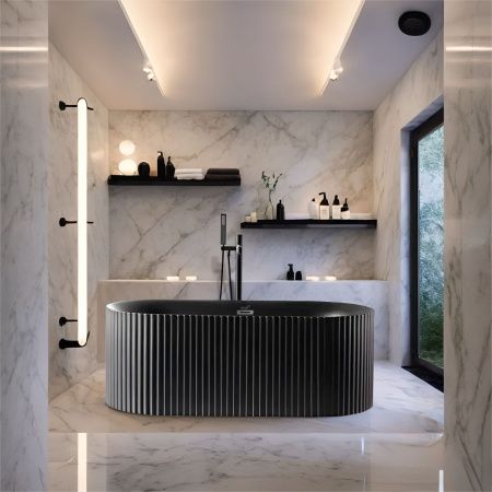 Ванна акриловая Cerutti SPA CT9907 170х75 отдельностоящая овальная с ножками