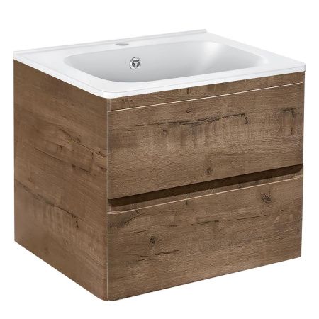 Тумба под раковину Vincea Vico VMC-2V600VO 60х50 подвесная цвет коричневый