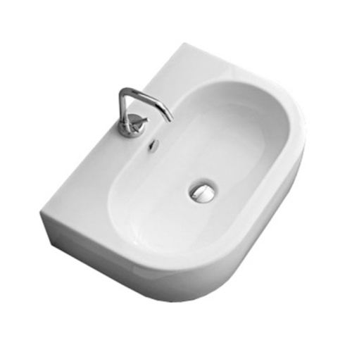 Раковина Kerasan Flo 60 см 314201*1 накладная/подвесная цвет белый