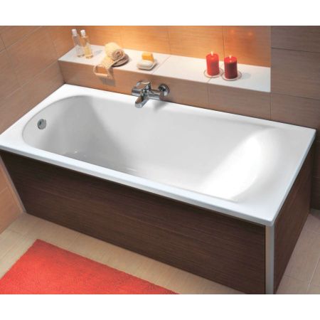 Ванна акриловая Aquanika Base A1018080023 180х80 пристенная прямоугольная