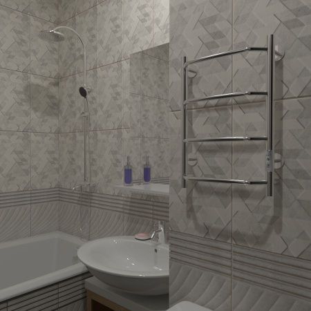 Полотенцесушитель электрический Тругор Пэк Пэксп6/604032 45х60 хром