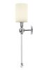 Бра Crystal Lux Mirabella (Мирабелла) MIRABELLA AP1 CHROME/WHITE