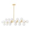 Люстра на штанге Lumina Deco Marsiada (Марсиада) LDP 6033-24 GD