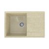 Кухонная мойка Practik PR-735 PR-M-735-002 75х50 цвет бежевый поверхность глянцевая