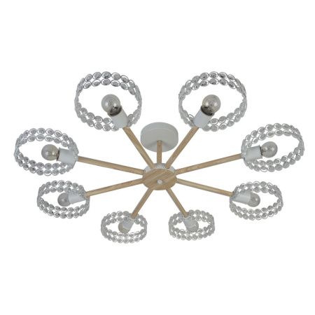 Люстра на штанге Escada Banjo (БанДжо) 679/8P White