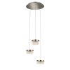 Светильник подвесной Delight Collection Diamond cut (Диамонд цут) MD21020075-3A satin nickel