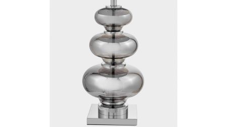 Настольная лампа Lumina Deco Briston (Бристон) LDT 303 CHR+BK