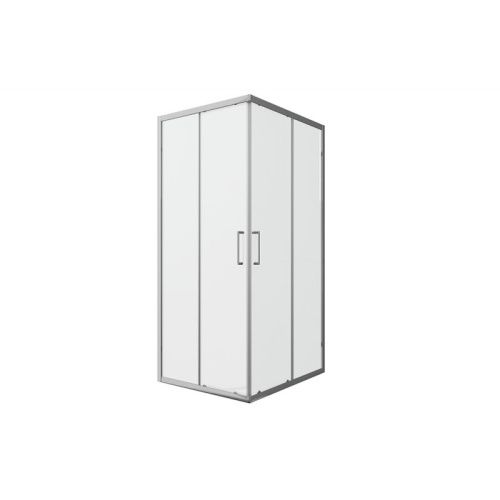 Душевой уголок Bravat Line BS090.2202A 90х90 стекло прозрачное профиль хром без поддона